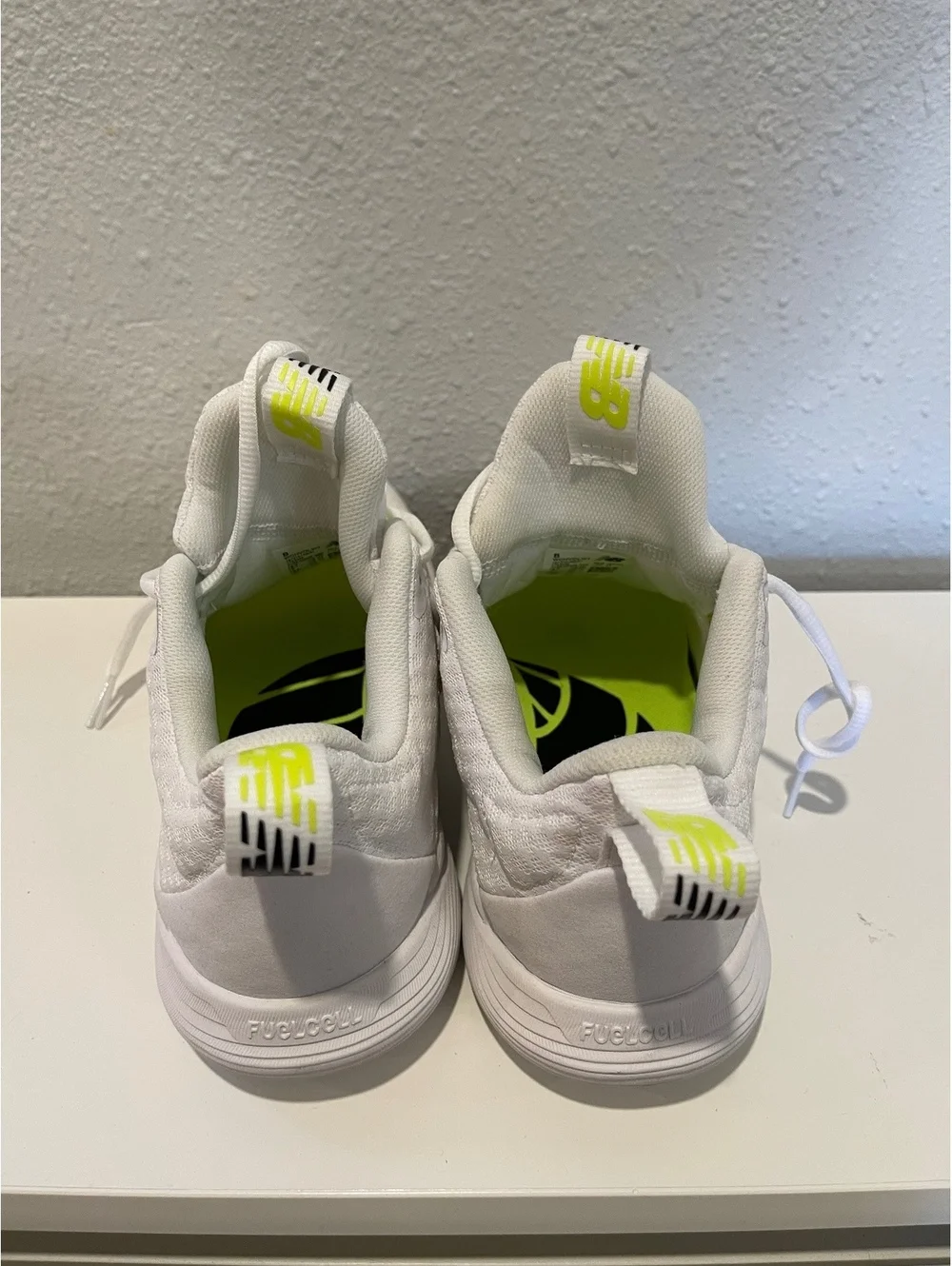 New Balance WCYVOLT Women's White and Black Athletic Shoes,
